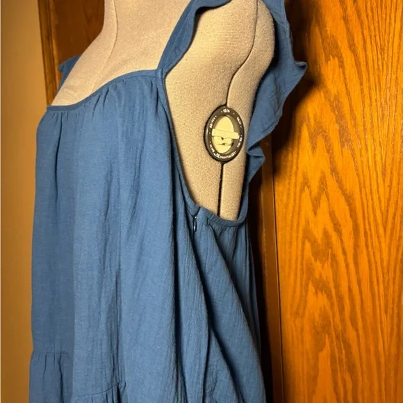 J. Crew Deep Blue Maxi Dress - XL - Picture 3 of 12